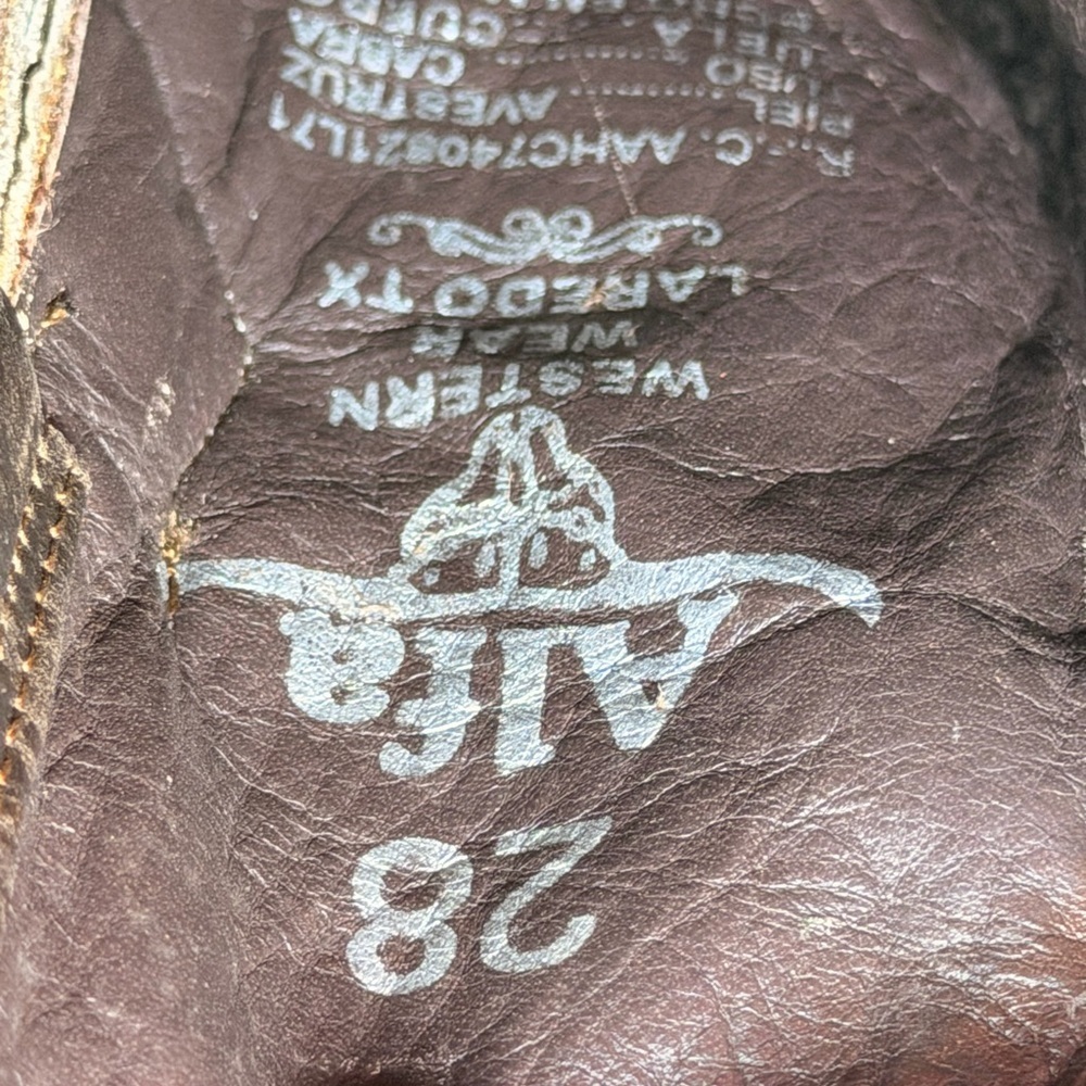 Alba Dark Brown Leather Boots - Picture 6 of 6